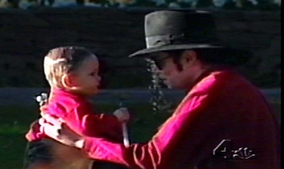  Prince is Michael's eldest child (seen here as a baby in 1997)