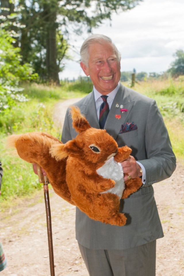 When George turned one, Charles chose to visit a squirrel conservation project in Scotland, rather than go to his birthday party at Kensington Palace