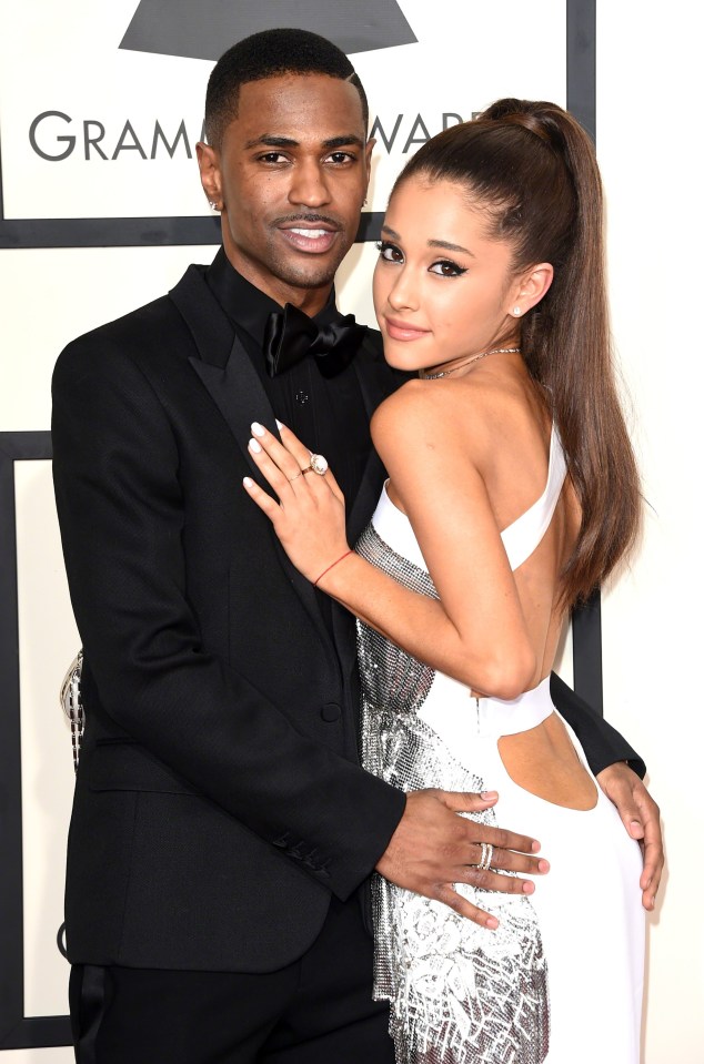  Rapper Big Sean and singer Ariana Grande pictured in 2015