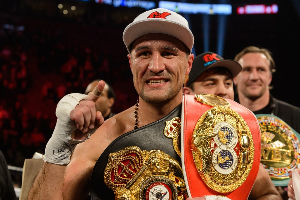  Russian Kovalev is the current WBO light-heavyweight world champion