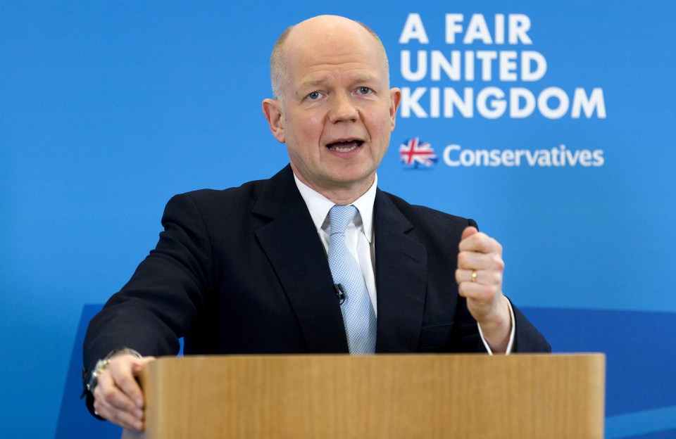  William Hague predicted a General Election