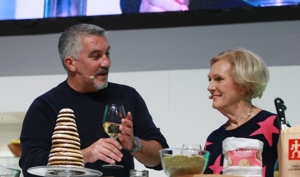 Paul Hollywood and Mary Berry at BBC Good Food Show