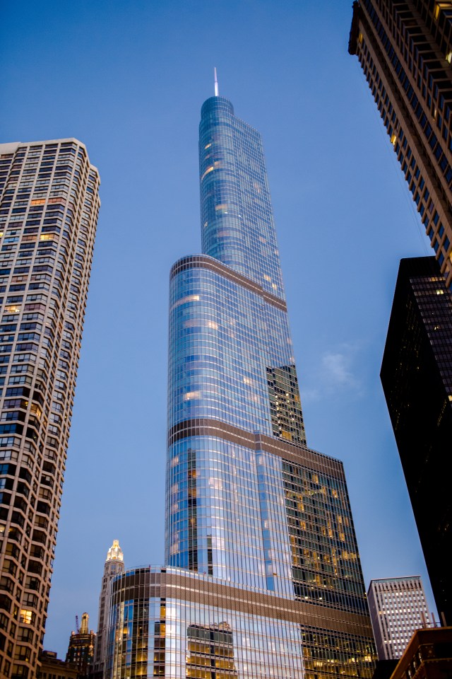  He is holed up in his £10million apartment in Chicago's Trump Tower