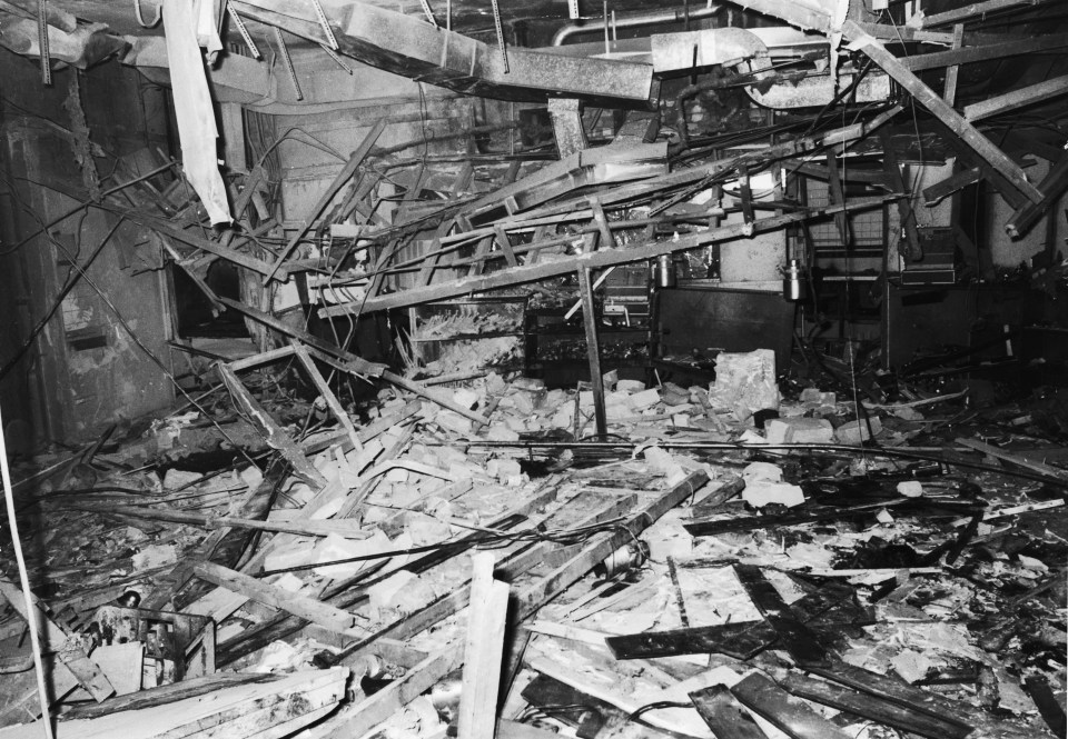  The wreckage of the Mulberry Bush pub in Birmingham, the day after it was bombed by the I.R.A. on 21st November 1974,