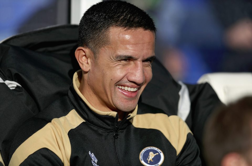  Aussie ace Tim Cahill returned to Millwall last season