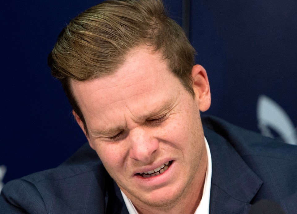 Steve Smith's infamous teary press conference followed the fall-out from the cheating scandal