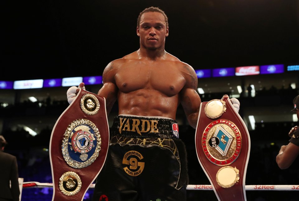  Anthony Yarde is targeting a fight with WBO light-heavyweight champion Sergey Kovalev