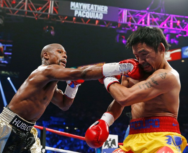 Floyd Mayweather easily won their first fight - but Manny Pacquiao is desperate to get revenge