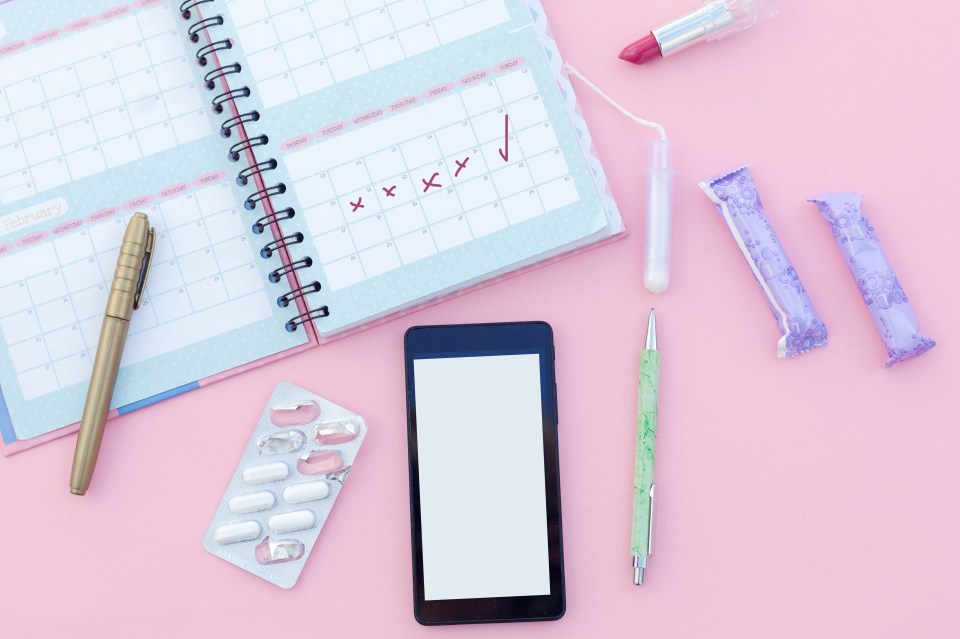  Track your period so that you know exactly what's going on