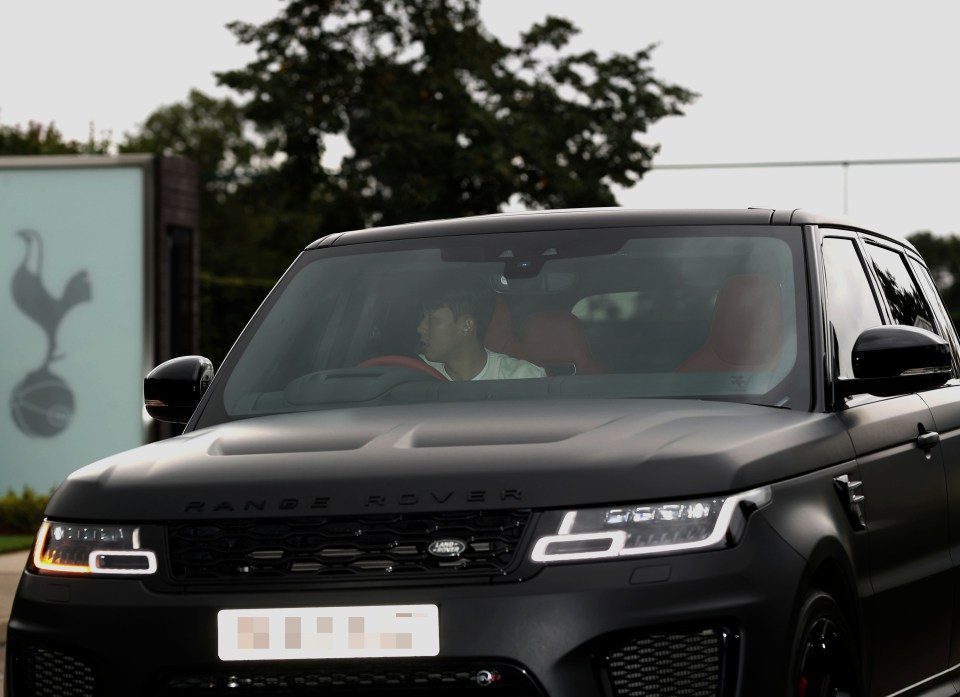  Son keeps up the traditions of Premier League footballers by owning a Range Rover