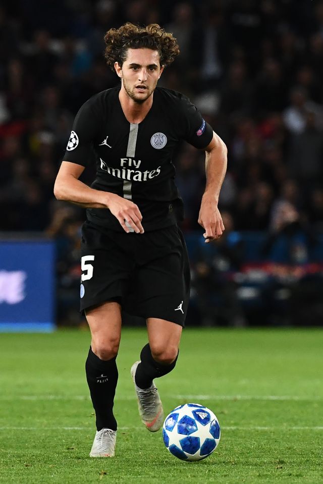  Adrien Rabiot has been suspended by Paris Saint-Germain following his antics after they were knocked out of the Champions League