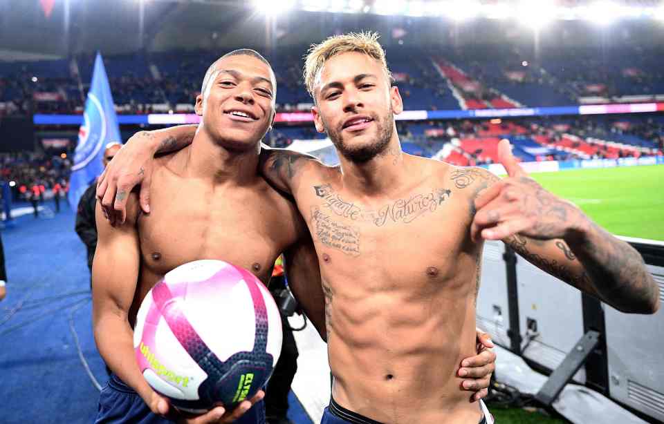 PSG have two of football's hottest properties in Neymar and Kylian Mbappe