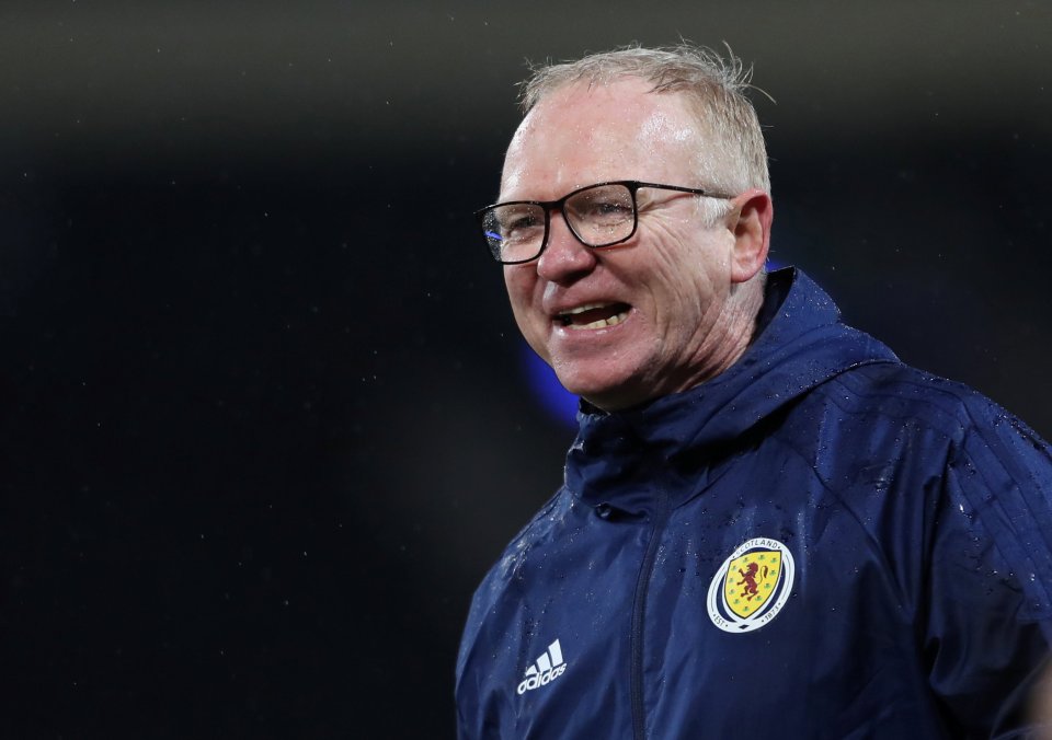  Scotland boss McLeish knows that his side are expected to win comfortably