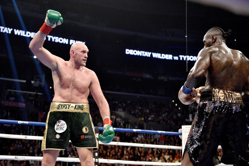 Tyson Fury’s fight against Deontay Wilder brought in the Gypsy King £7.8m and totalled £93,971 per punch