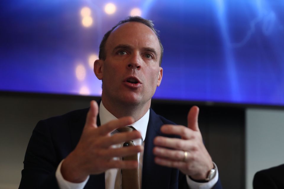  Dominic Raab could be the hard Brexit champion