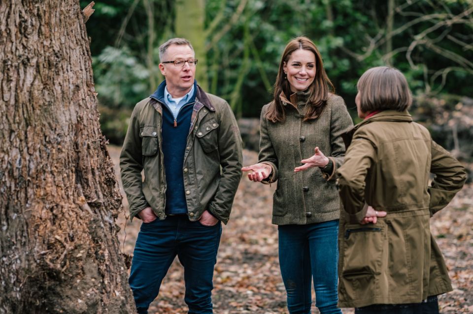  Kate Middleton has teamed up with architects Andree Davies and Adam White to create her garden