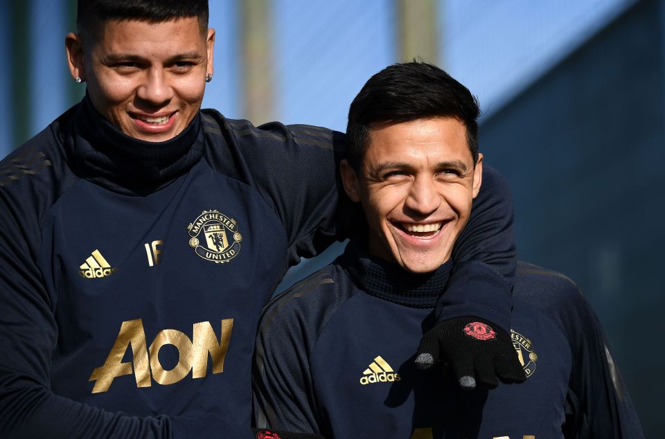  Marcos Rojo and Alexis Sanchez will be axed by Solskjaer according to reports