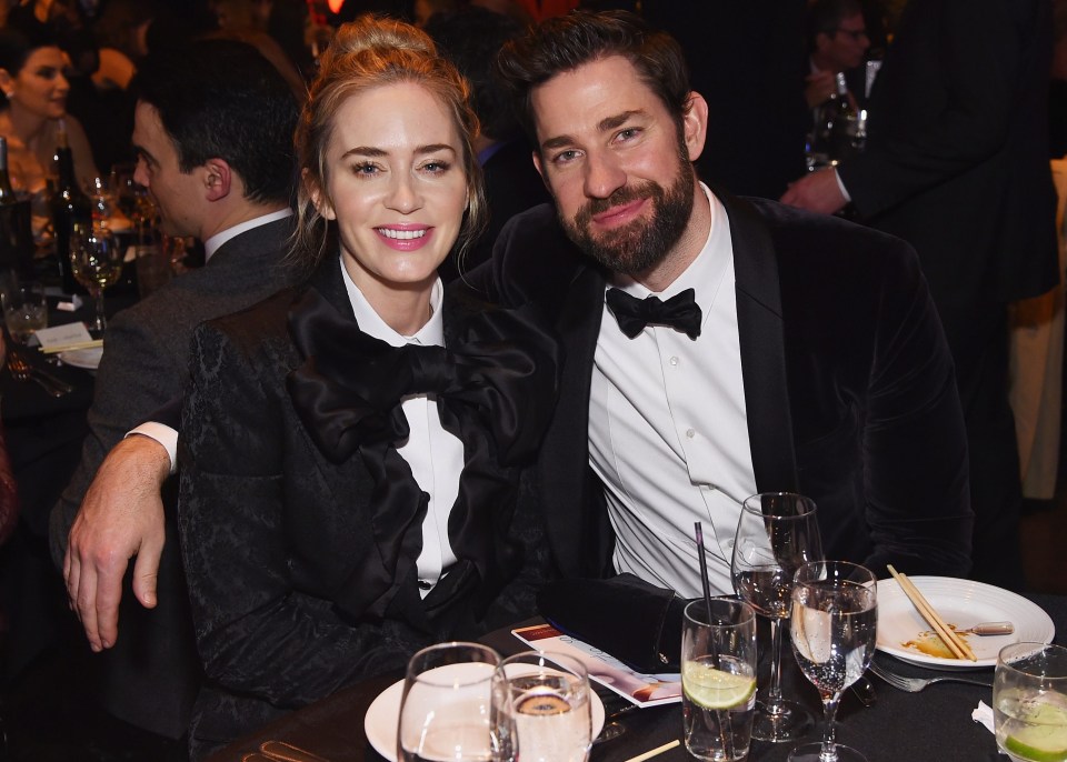 Emily Blunt and husband John Krasinski are rumoured to have relied on male help for their childcare