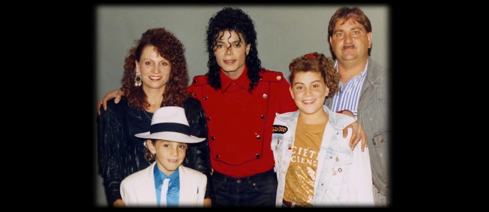  Michael with Joy Robson, Wade, Chantal and Dennis