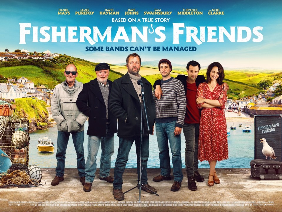  James Purefoy stars in the 2019 film Fisherman's Friends