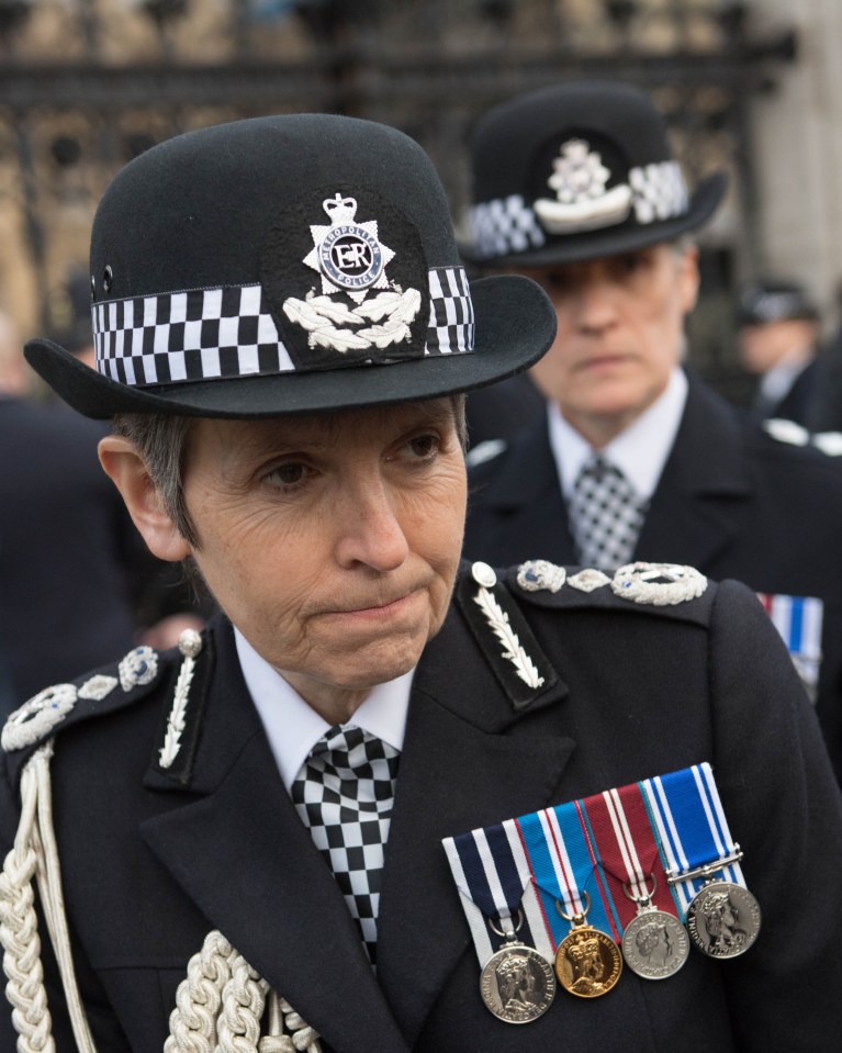  Top cop Cressida Dick says funding cuts do fuel knife crime