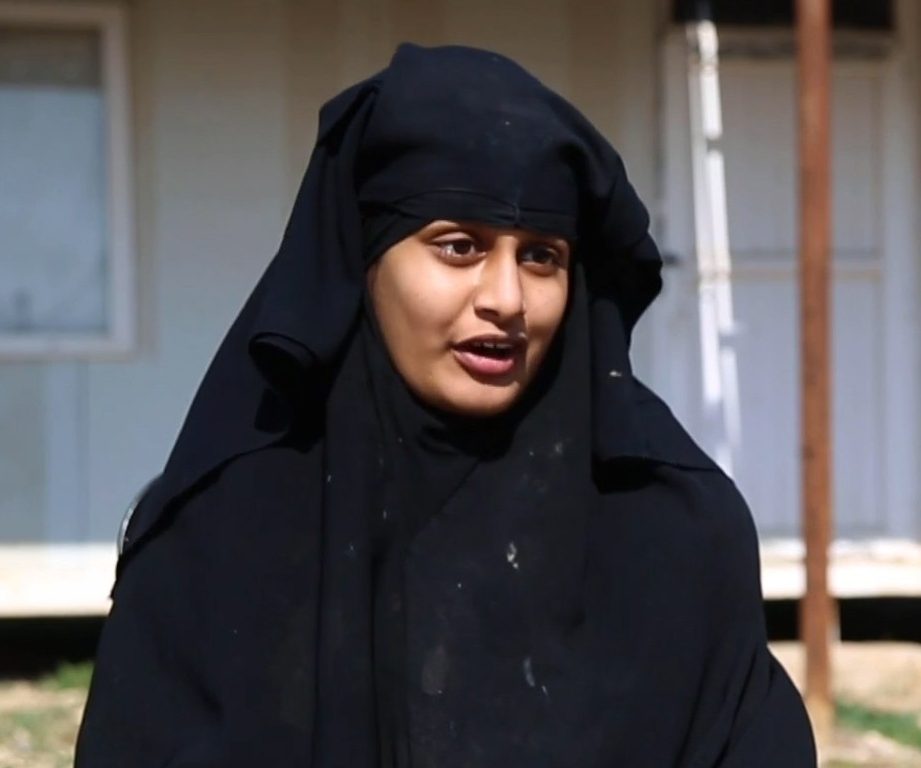  Shamima Begum, who is stuck in Syria after fleeing Britain to join ISIS, could be forced to pay as much as £40,000 if she wants to sneak back to the UK, it's claimed