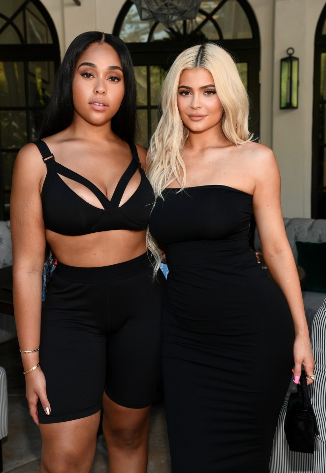  Kylie pictured with former pal Jordyn Woods