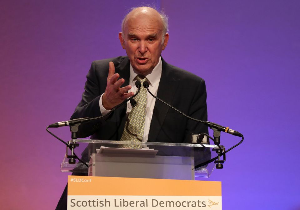  Vince Cable will vacate his role as Lib Dem leader in May