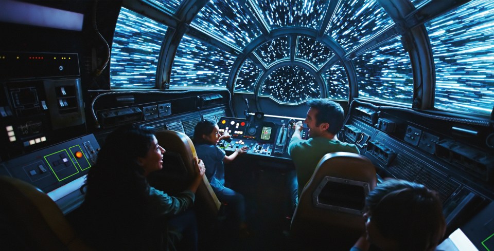  Millenium Falcon: Smugglers Run will be the first ride to open at Star Wars: Galaxy's Edge