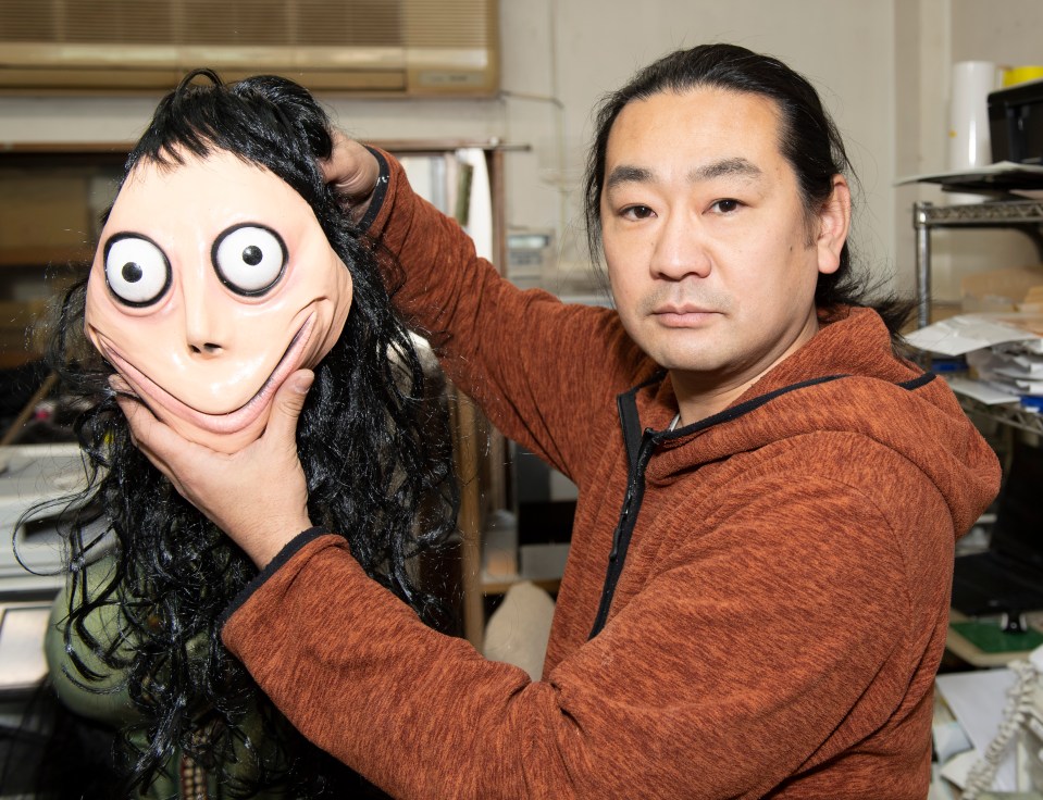  Japanese artist Keisuke has insisted that he was destroyed his freakish creation Momo