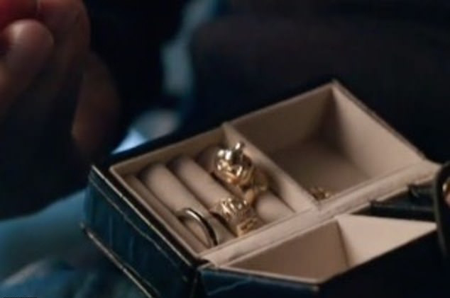 The wedding ring which Jackson allegedly gave James Safechuck