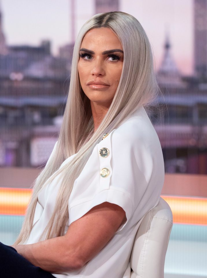  Katie Price's boyfriend has revealed that the former glamour model is "suffering depression and anxiety in silence"