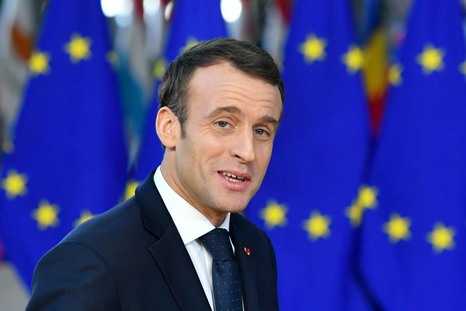  Macron credits Europe with bringing peace - but Nato is responsible for that