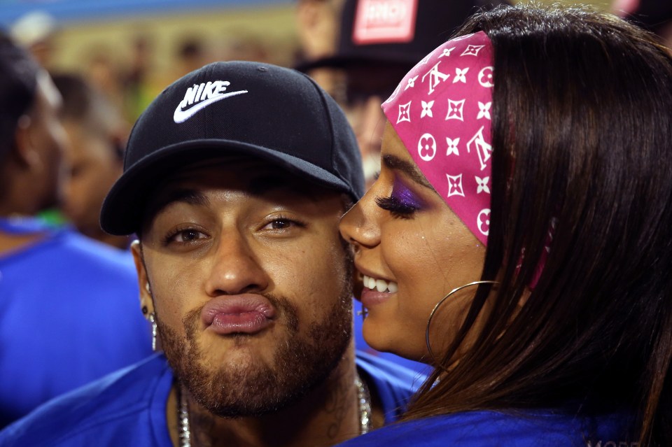  Neymar continued his party tour of Brazil at the Rio Carnival