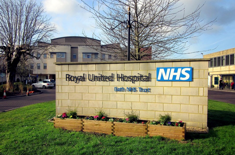 Marcie was treated at Bath's Royal United Hospital