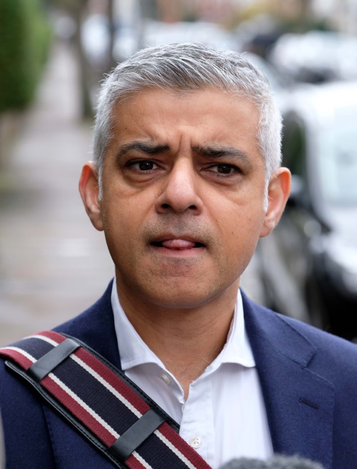  London Mayor Sadiq Khan and Labour politicians urged the PM to put 10,000 officers back on the street