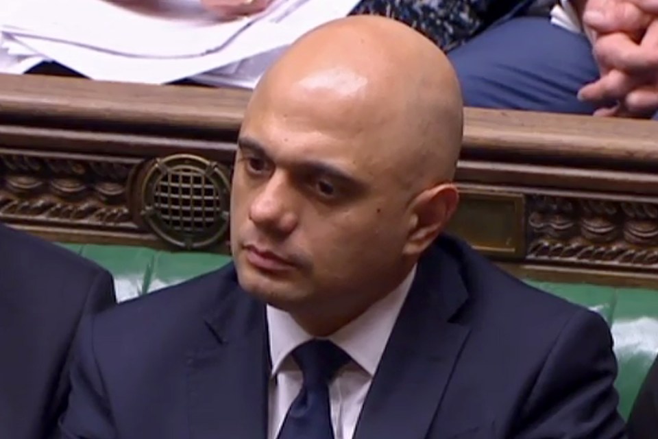  Sajid Javid has asked for £300m boost to tackle knife crime in a formal request to No10