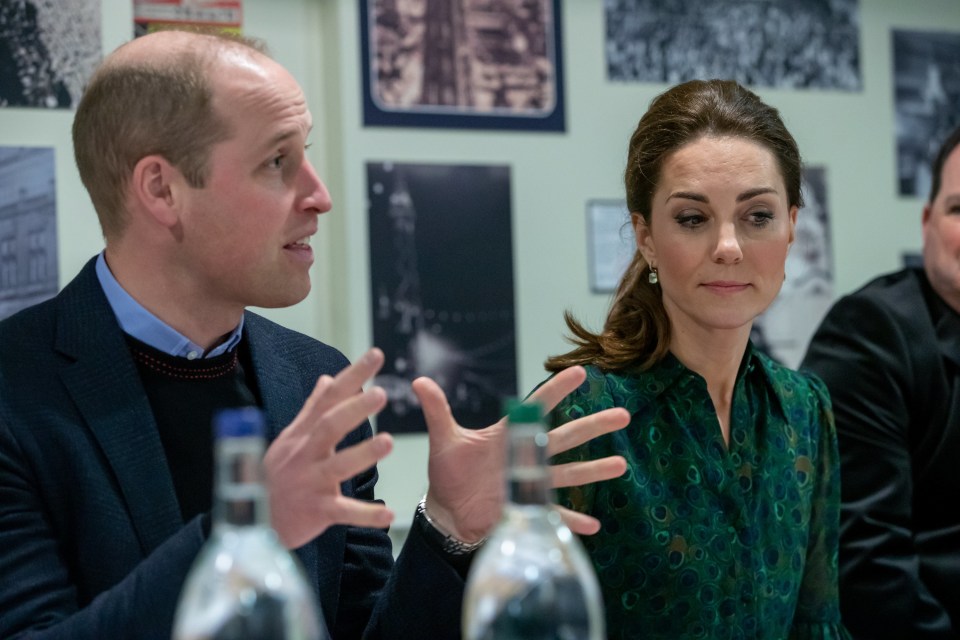 Kate and William spoke about the recent challenges facing Blackpool