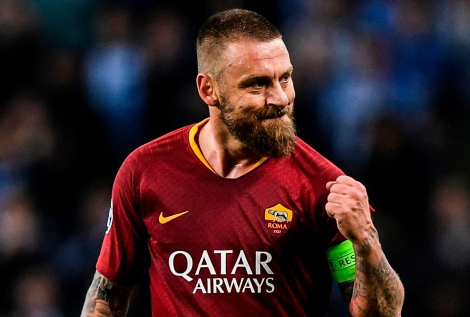  De Rossi is a one-club man having spent his whole pro career at Roma