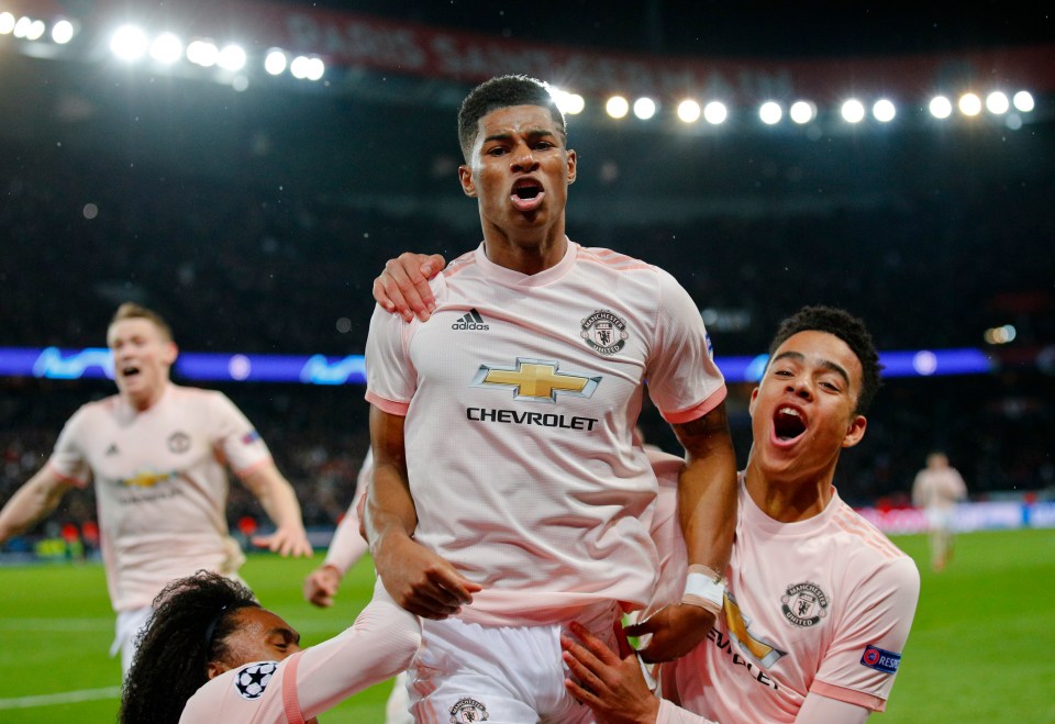 Fearless Marcus Rashford was the Manchester United hero at PSG