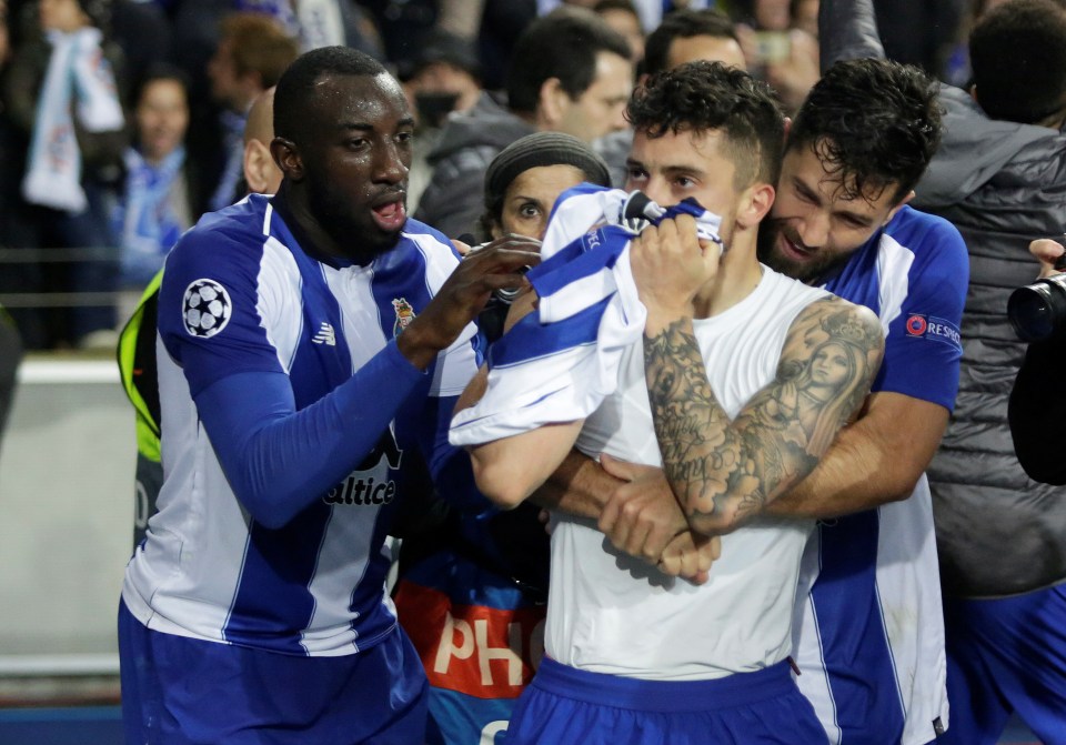  Porto are the only Portuguese club still in the competition