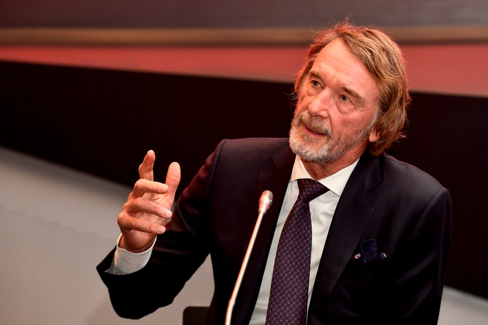 Britain's richest man, Sir Jim Ratcliffe, would never be interested in buying Man Utd