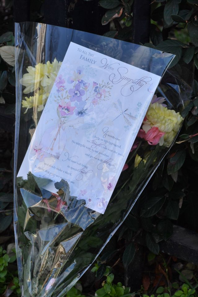  Tributes were left at the scene