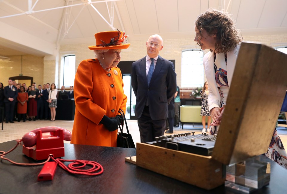  Among the exhibits is a working enigma machine loaned by government eavesdropping service GCHQ