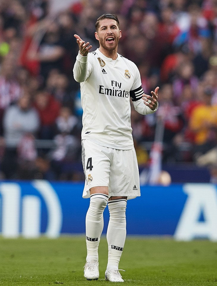 Sergio Ramos has reportedly threatened to quit Real Madrid after a bust--up with Florentino Perez