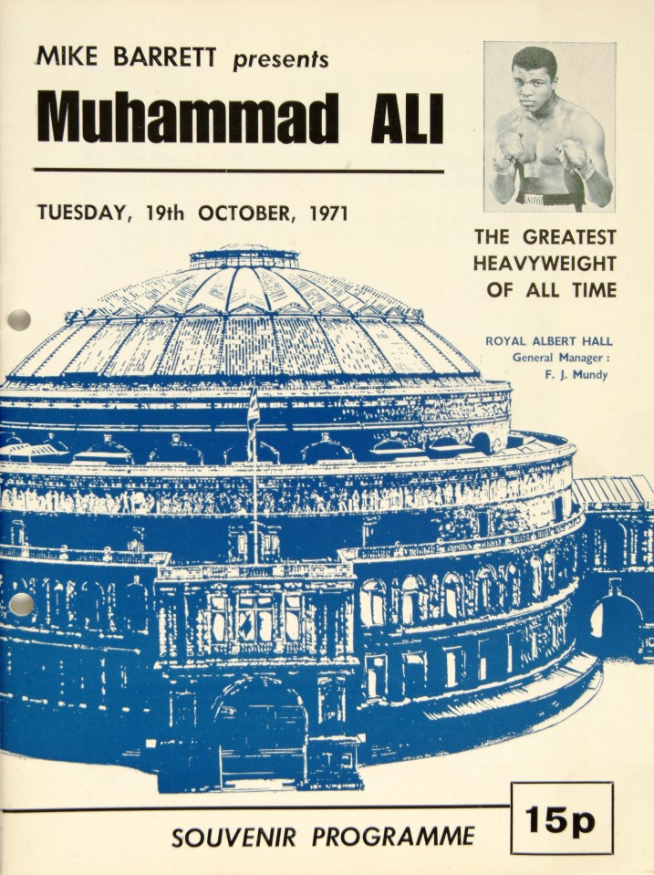  Muhammad Ali has also graced the famous venue, which is opening its doors tonight