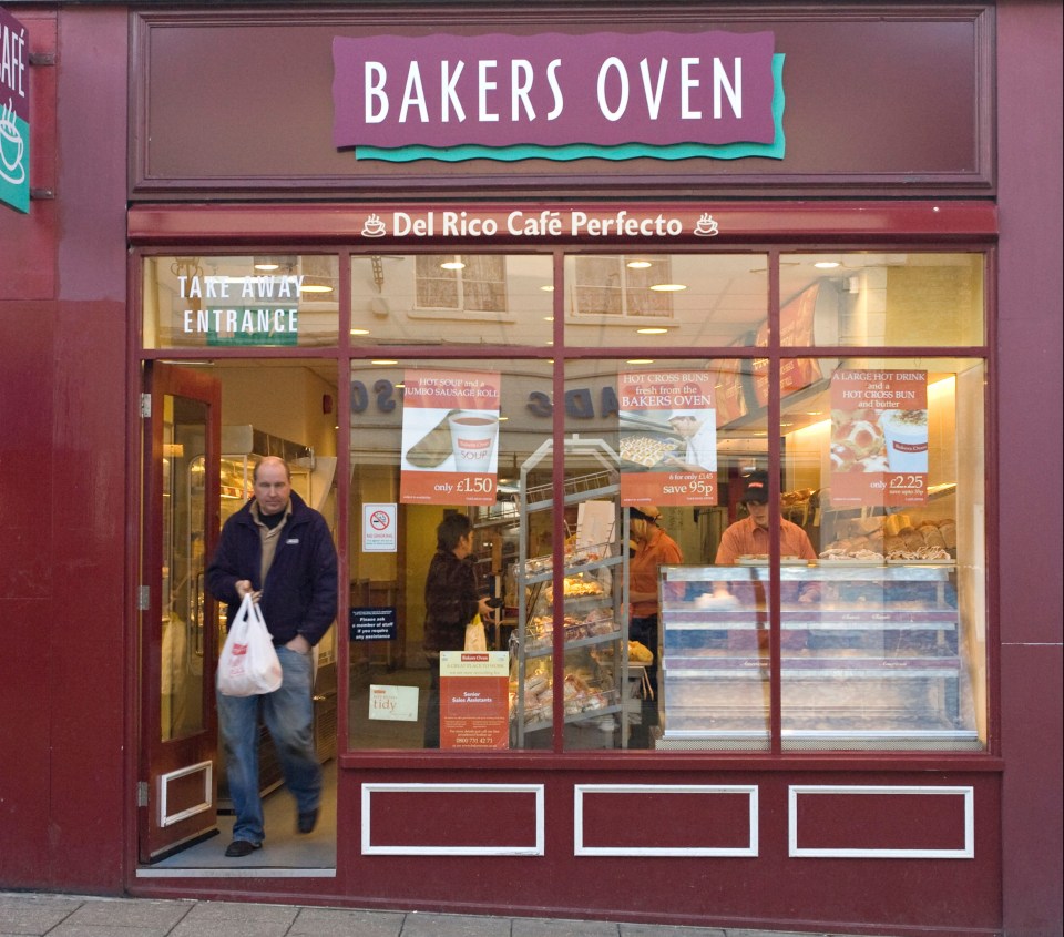 Greggs took over the Bakers Oven chain in 1994