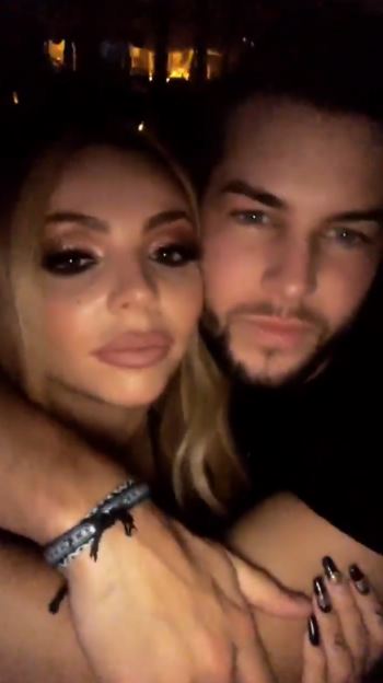  Chris Hughes and Jesy Nelson are enjoying their romance