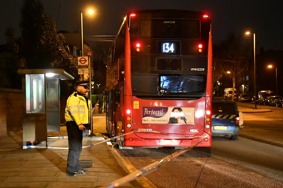  He was stabbed in broad daylight on the 134 bus