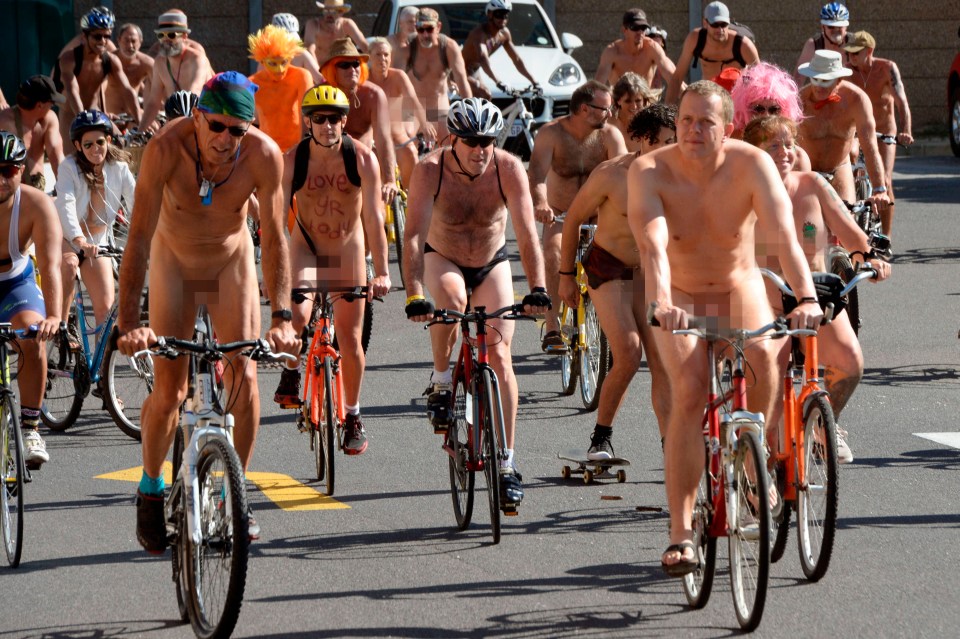 This group in Cape Town were also protesting climate change